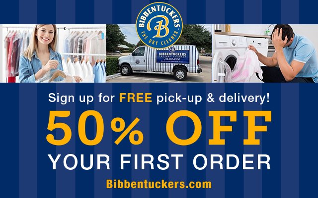 Bibbentuckers Cleaners Free Pick Up Delivery Service Dallas Texas